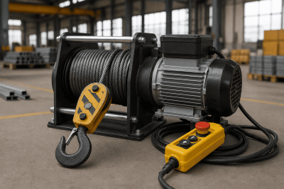 Фото статьи Как выбрать электрическую лебёдку для строительной площадки и склада